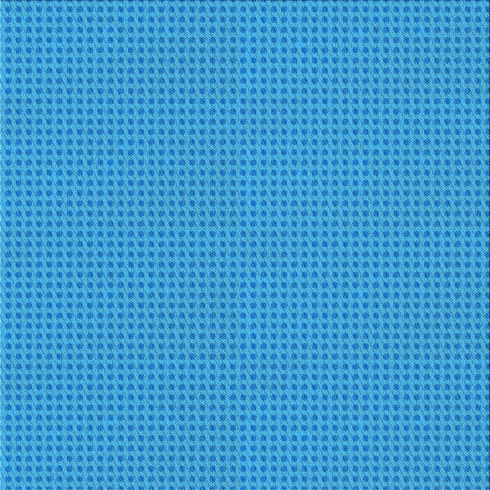 Round Machine Washable Transitional Neon Blue Rug, wshpat3044lblu