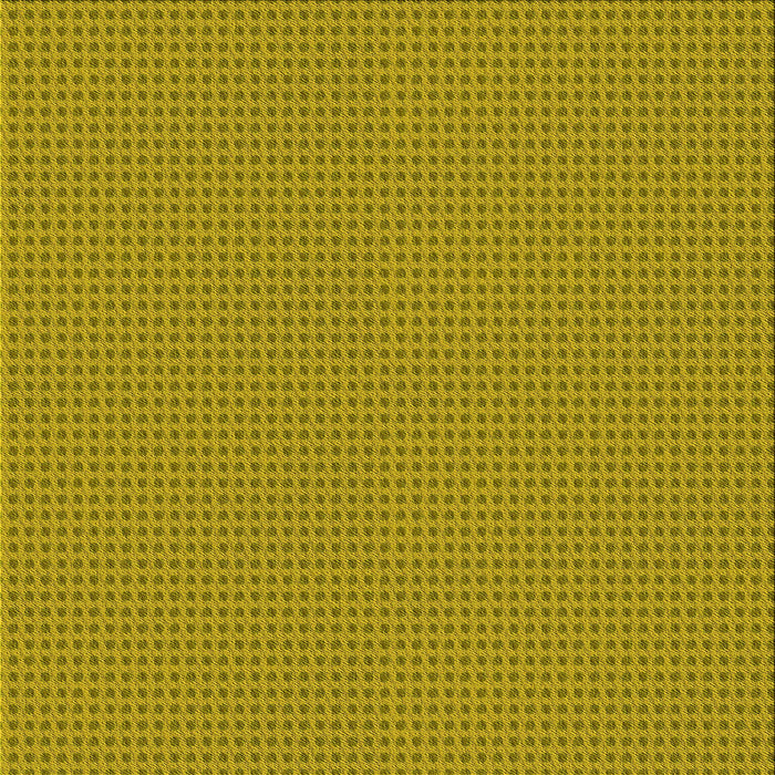 Round Machine Washable Transitional Dark Yellow Green Rug, wshpat3044yw