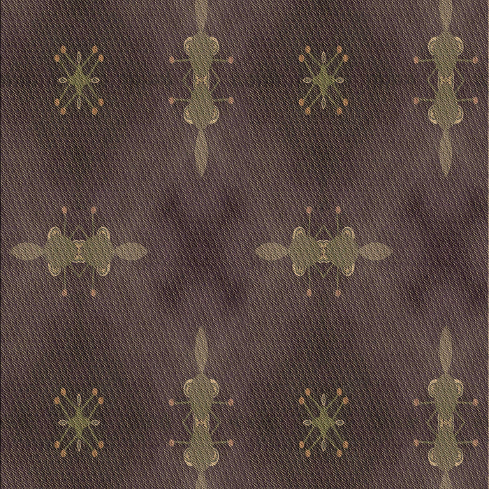 Patterned Burgundy Brown Rug, pat3045brn