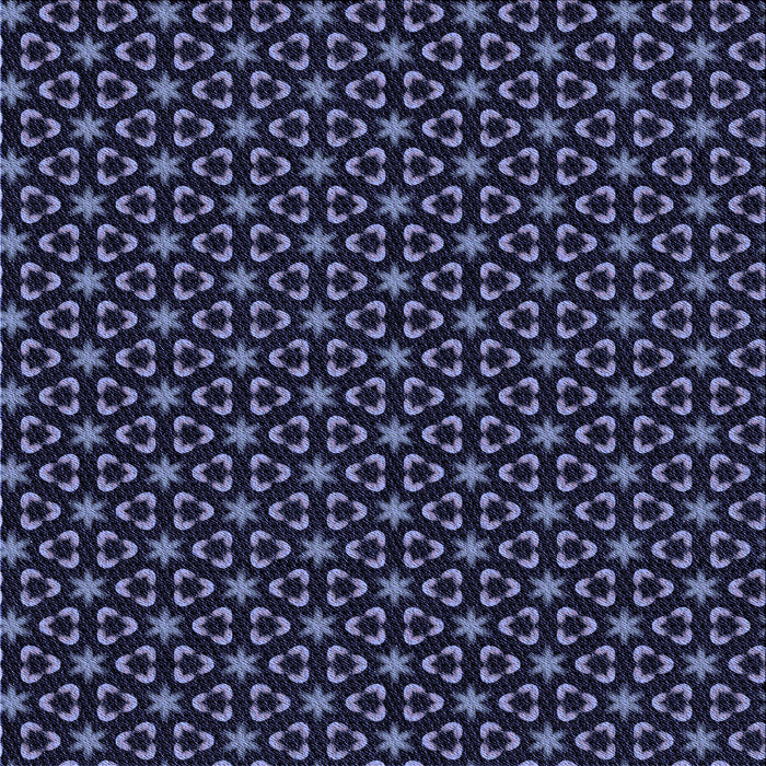 Round Patterned Night Blue Rug, pat3046blu