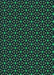 Patterned Deep Teal Green Rug, pat3046lblu