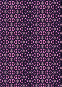 Machine Washable Transitional Orchid Purple Rug, wshpat3046pur