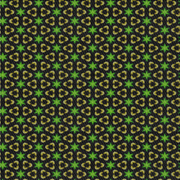 Square Patterned Black Novelty Rug, pat3046