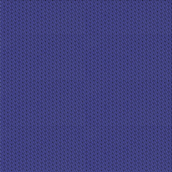 Round Patterned Denim Dark Blue Rug, pat3047blu