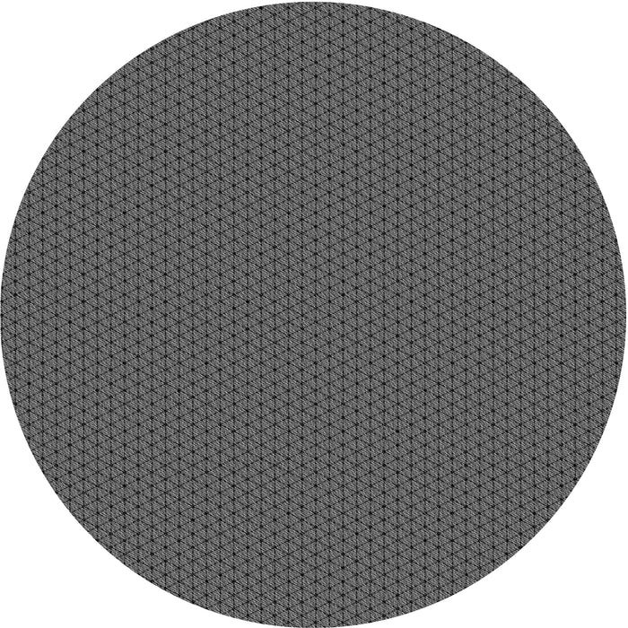 Square Machine Washable Transitional Platinum Gray Rug in a Living Room, wshpat3047gry