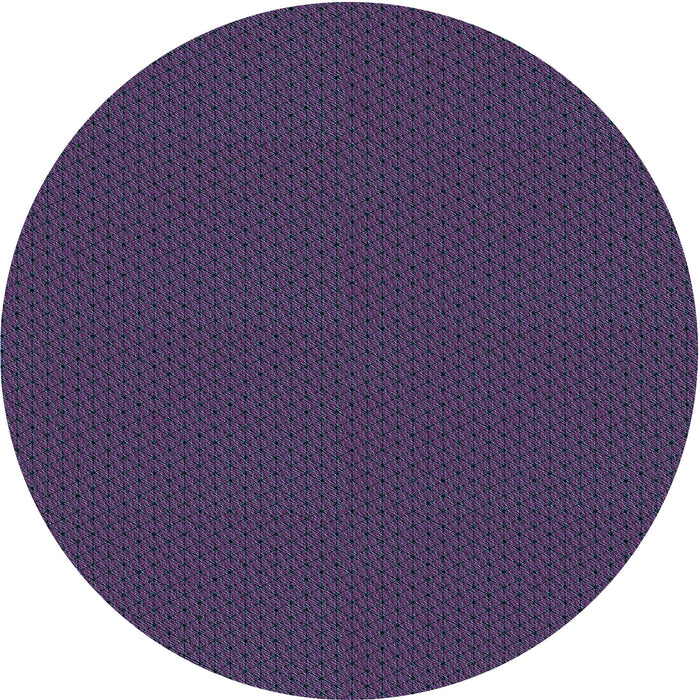 Square Patterned Deep Periwinkle Purple Rug, pat3047lblu