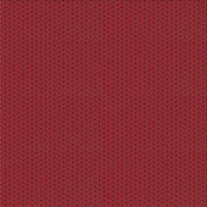 Round Patterned Cranberry Red Rug, pat3047org