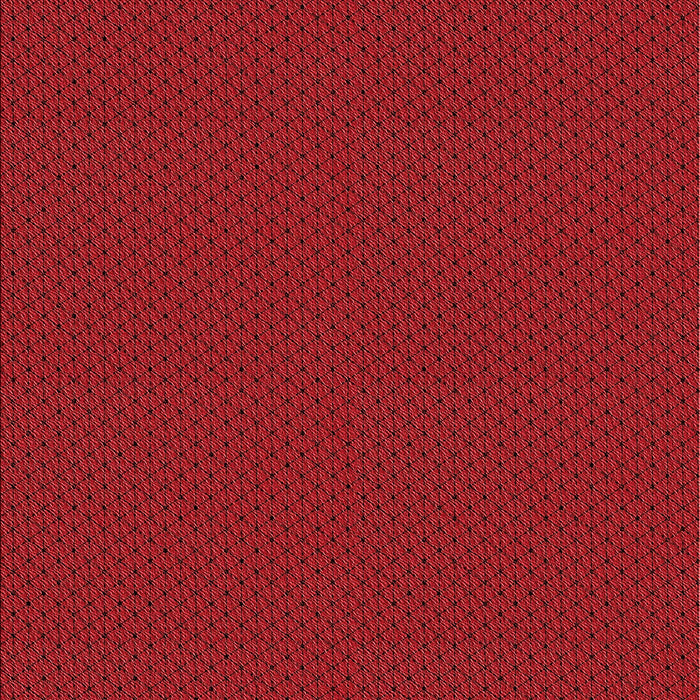 Patterned Tomato Red Rug, pat3047rd