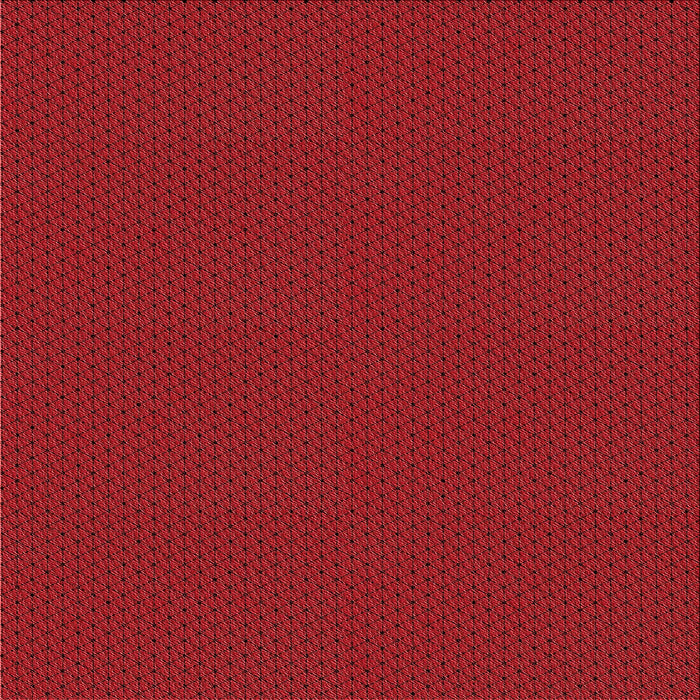 Round Patterned Tomato Red Rug, pat3047rd