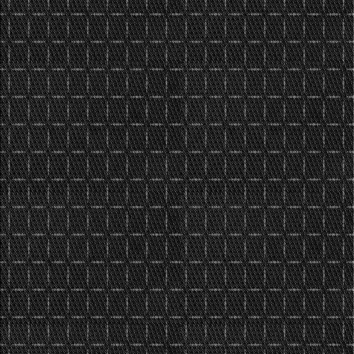 Patterned Black Rug, pat3048gry