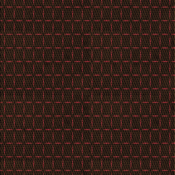 Patterned Black Brown Rug, pat3048org