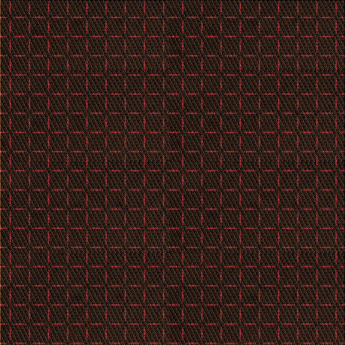 Round Patterned Black Brown Rug, pat3048org