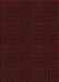 Patterned Cranberry Red Rug, pat3048rd