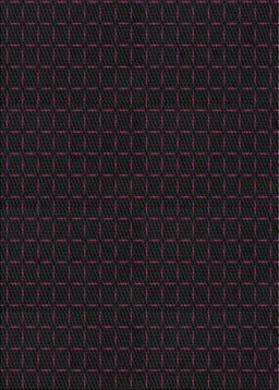 Patterned Charcoal Gray Novelty Rug, pat3048