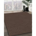 Patterned Sienna Brown Rug in Family Room, pat3049brn