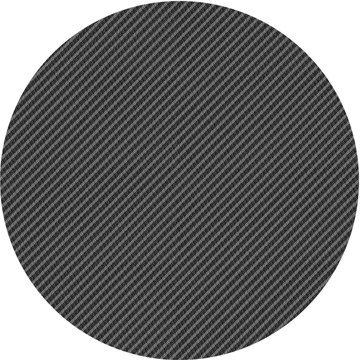 Square Patterned Charcoal Black Rug, pat3049gry