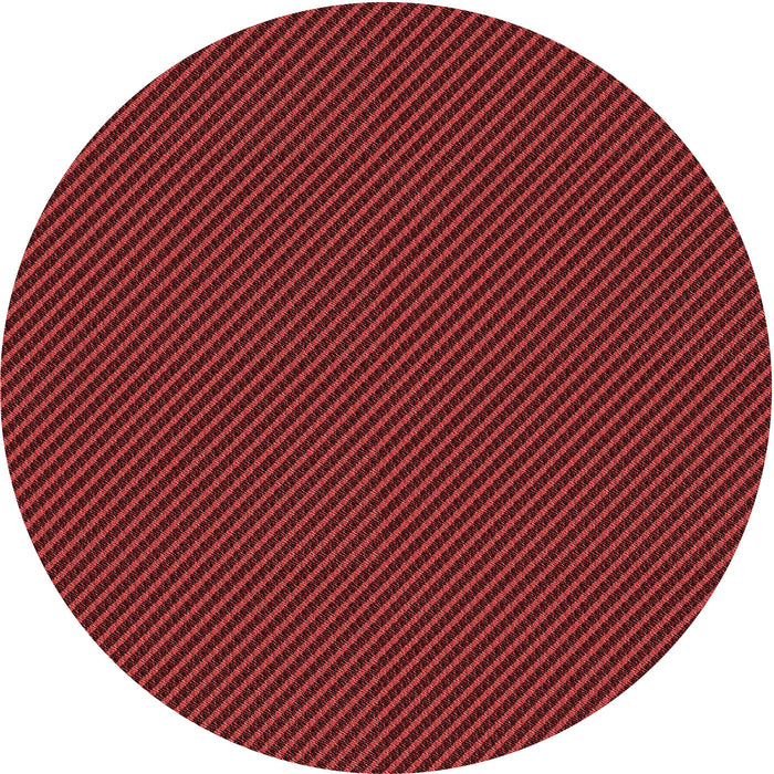 Square Patterned Red Rug, pat3049rd
