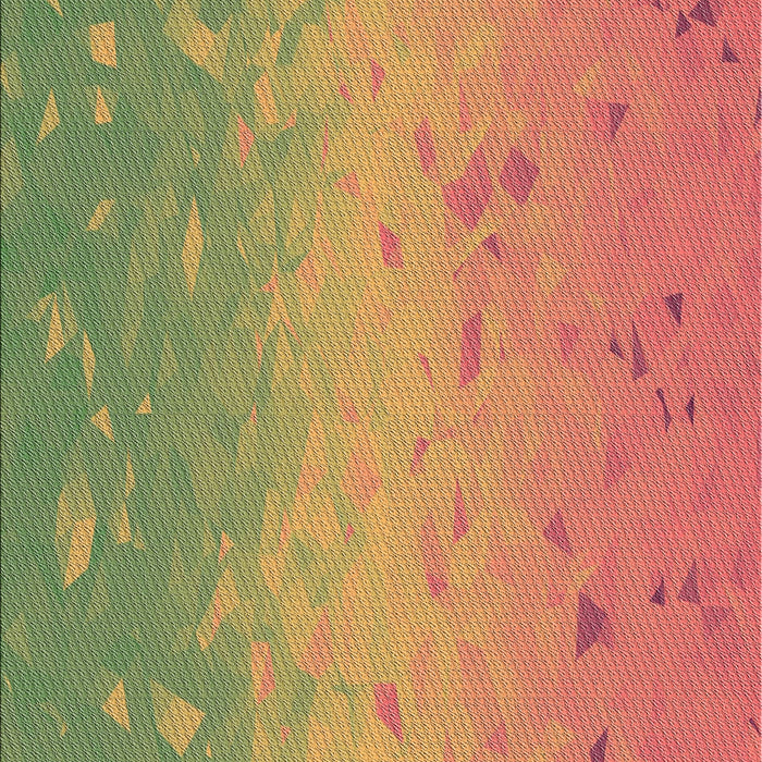 Machine Washable Transitional Red Rug, wshpat304