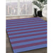 Machine Washable Transitional Purple Rug in a Family Room, wshpat305blu