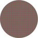 Square Machine Washable Transitional Dark Almond Brown Rug in a Living Room, wshpat3050brn