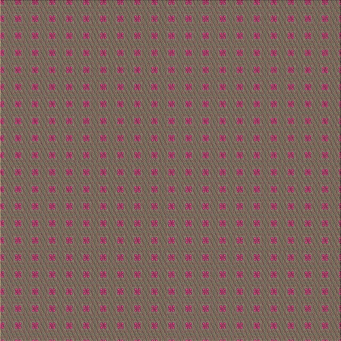 Round Patterned Dark Almond Brown Rug, pat3050brn