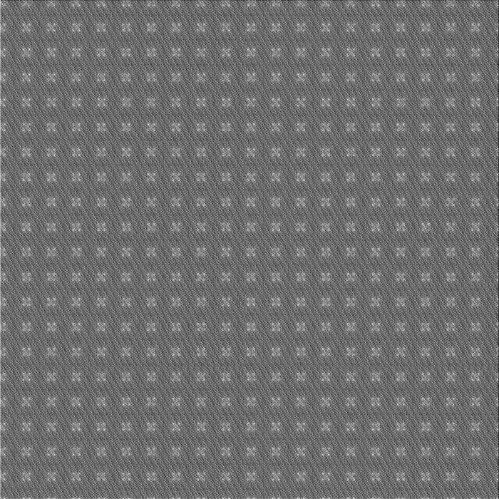 Round Patterned Gray Rug, pat3050gry