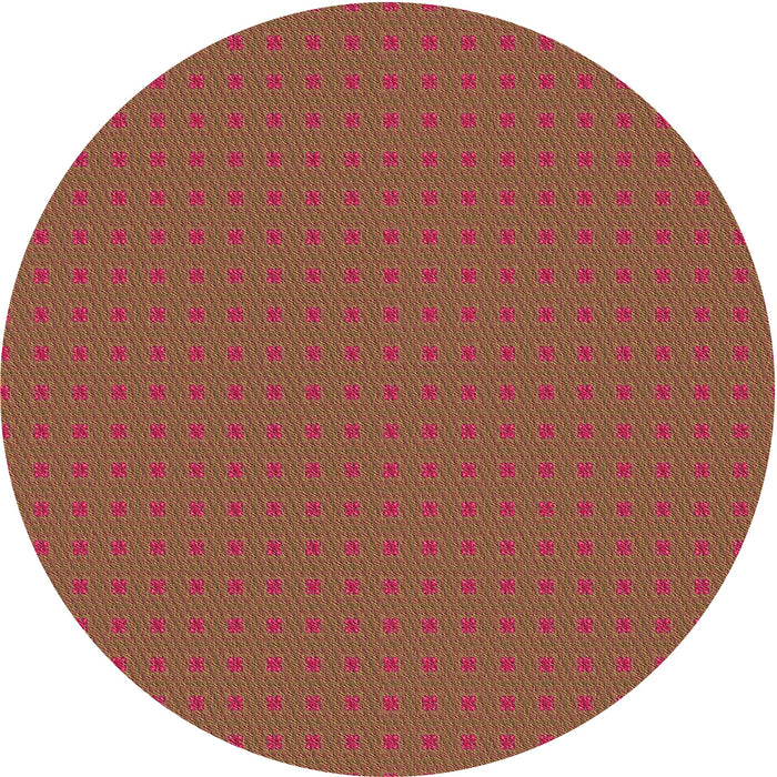 Square Machine Washable Transitional Fire Brick Red Rug in a Living Room, wshpat3050org