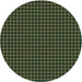 Square Patterned Fern Green Rug, pat3051grn