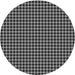 Square Patterned Gunmetal Gray Rug, pat3051gry