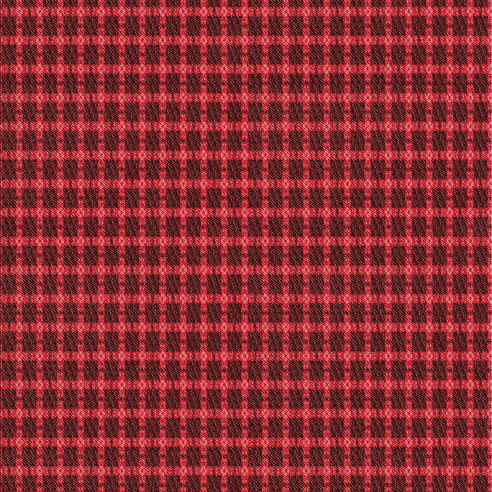 Patterned Tomato Red Rug, pat3051rd