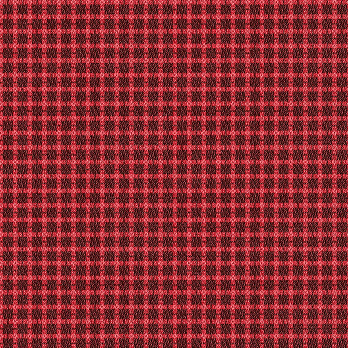 Round Patterned Tomato Red Rug, pat3051rd