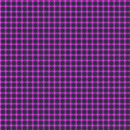 Square Patterned Dark Violet Purple Novelty Rug, pat3051