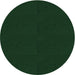 Square Machine Washable Transitional Deep Emerald Green Rug in a Living Room, wshpat3052grn