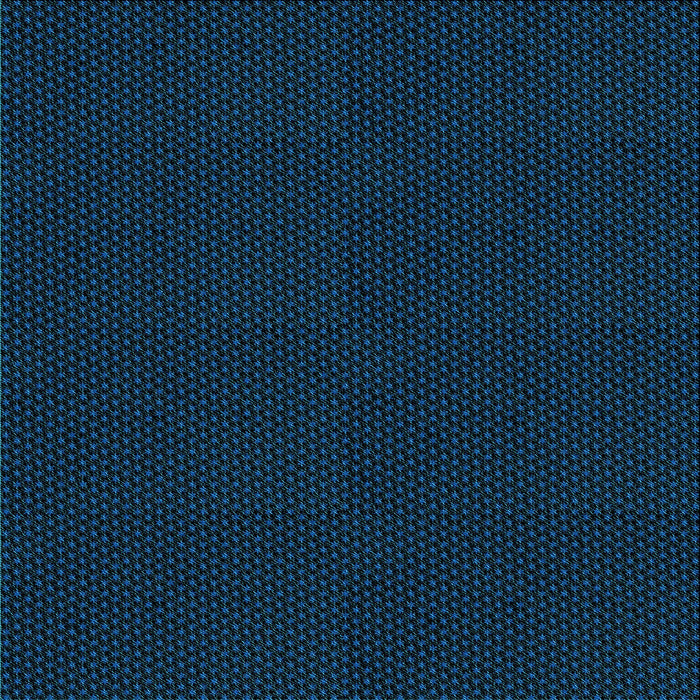 Round Patterned Blue Rug, pat3052lblu