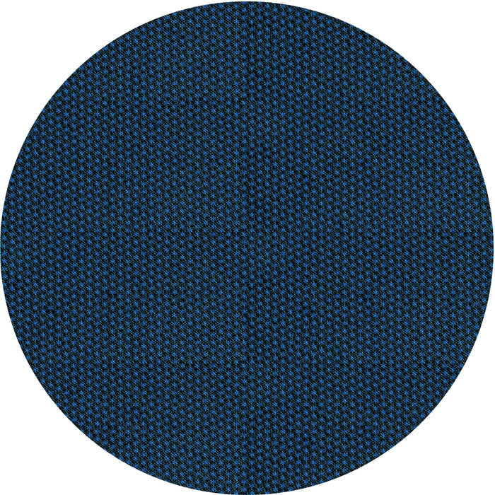 Square Patterned Blue Rug, pat3052lblu