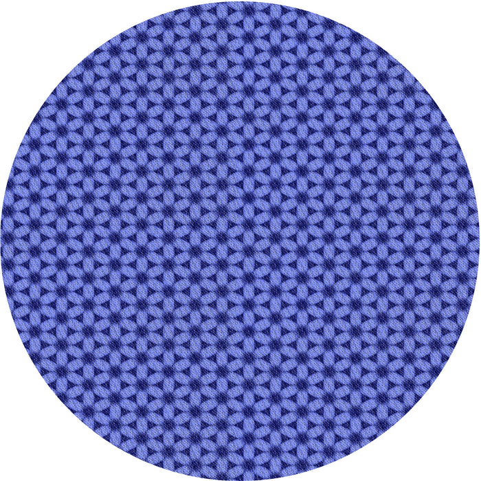 Square Patterned Sky Blue Rug, pat3053blu