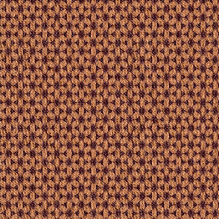 Patterned Saffron Red Rug, pat3053org