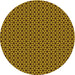 Square Patterned Dark Bronze Brown Rug, pat3053yw