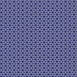 Square Patterned Purple Novelty Rug, pat3053