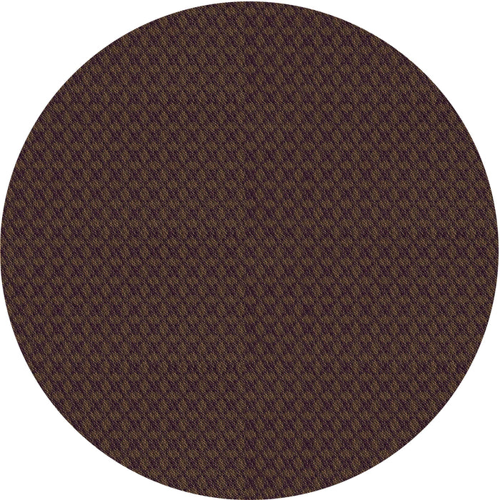 Square Machine Washable Transitional Chocolate Brown Rug in a Living Room, wshpat3054brn