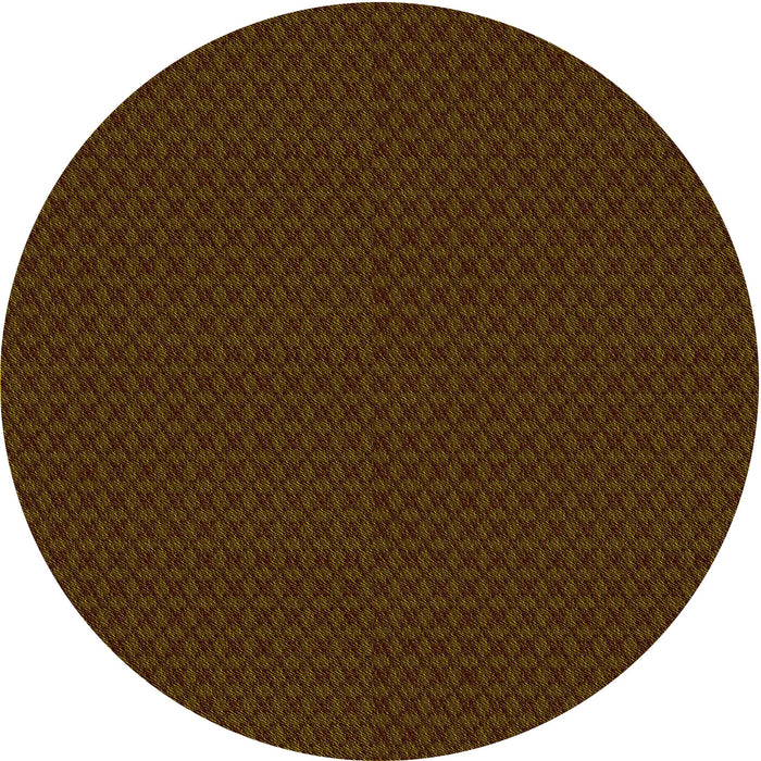 Square Patterned Dark Bronze Brown Rug, pat3054yw