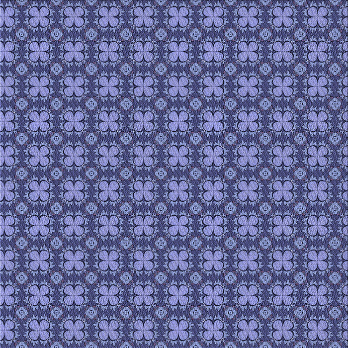 Round Patterned Sky Blue Rug, pat3056blu