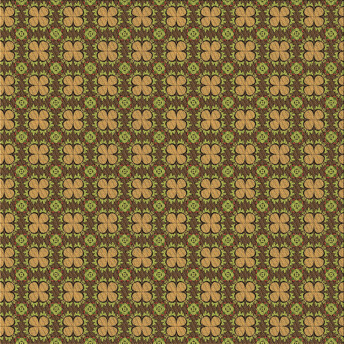 Round Machine Washable Transitional Brown Rug, wshpat3056brn