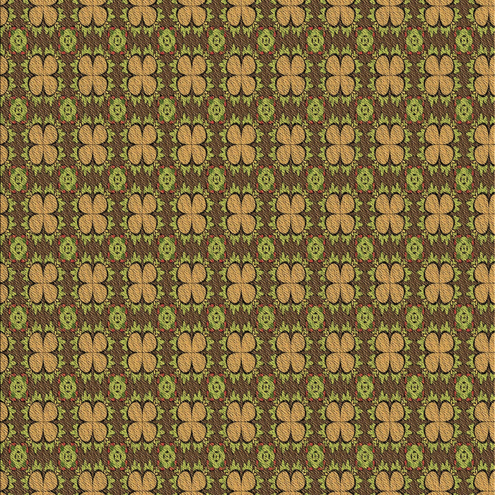 Patterned Brown Rug, pat3056brn