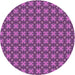 Square Machine Washable Transitional Dark Magenta Purple Rug in a Living Room, wshpat3056pur