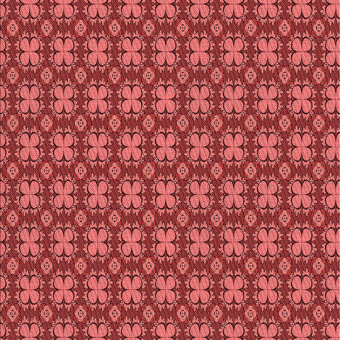 Machine Washable Transitional Red Rug, wshpat3056rd