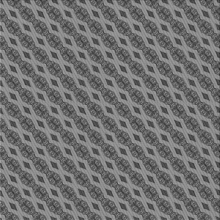 Round Patterned Gray Rug, pat3057gry