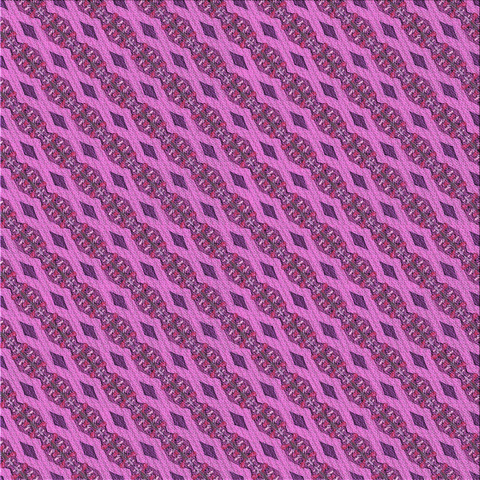 Round Patterned Medium Violet Red Pink Rug, pat3057pur