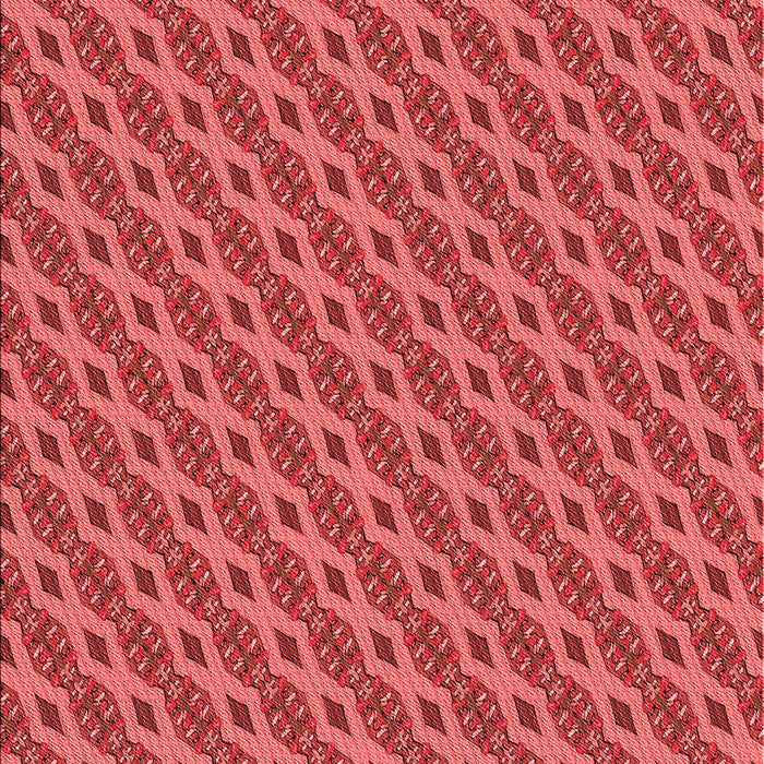Patterned Red Rug, pat3057rd