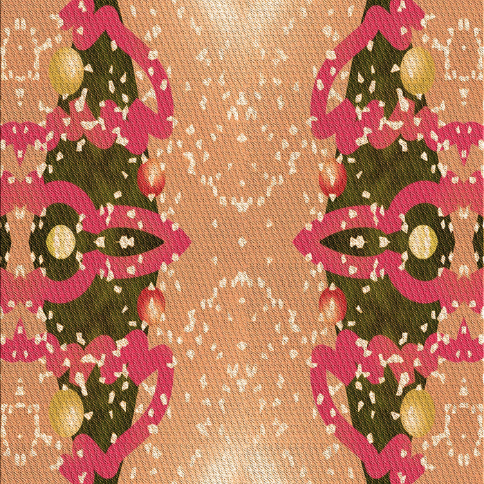 Machine Washable Transitional Yellow Orange Rug, wshpat3058org